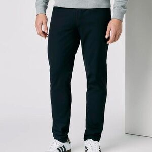 Vuori Meta Pant Men’s 30 Black Stretch Athleisure Golf Chino Pants V430 30x34.5